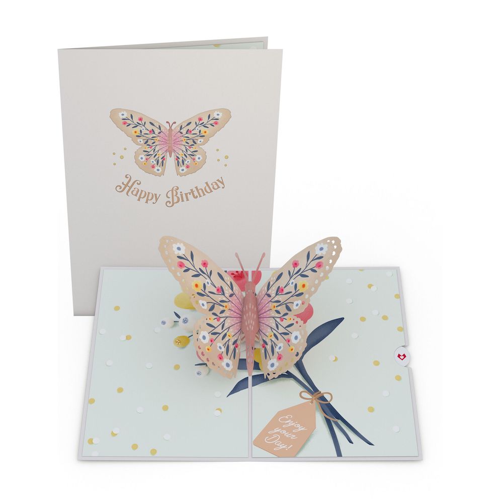 Lovepop Pop-Up Card - Birthday Butterfly