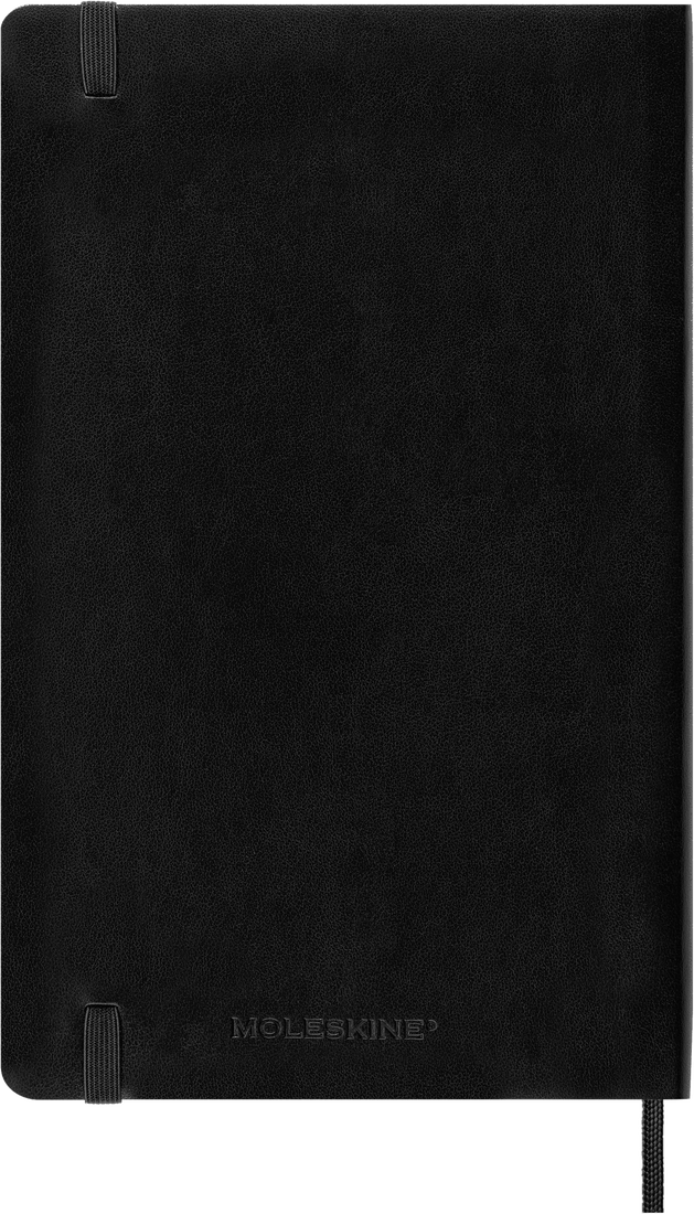 Moleskine 2024 Large Softcover Classic Weekly Planner - Black