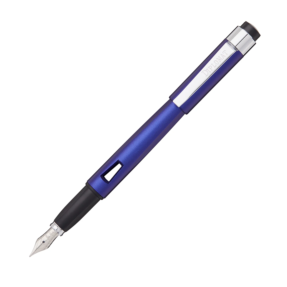 Diplomat Magnum Fountain Pen - Indigo Blue