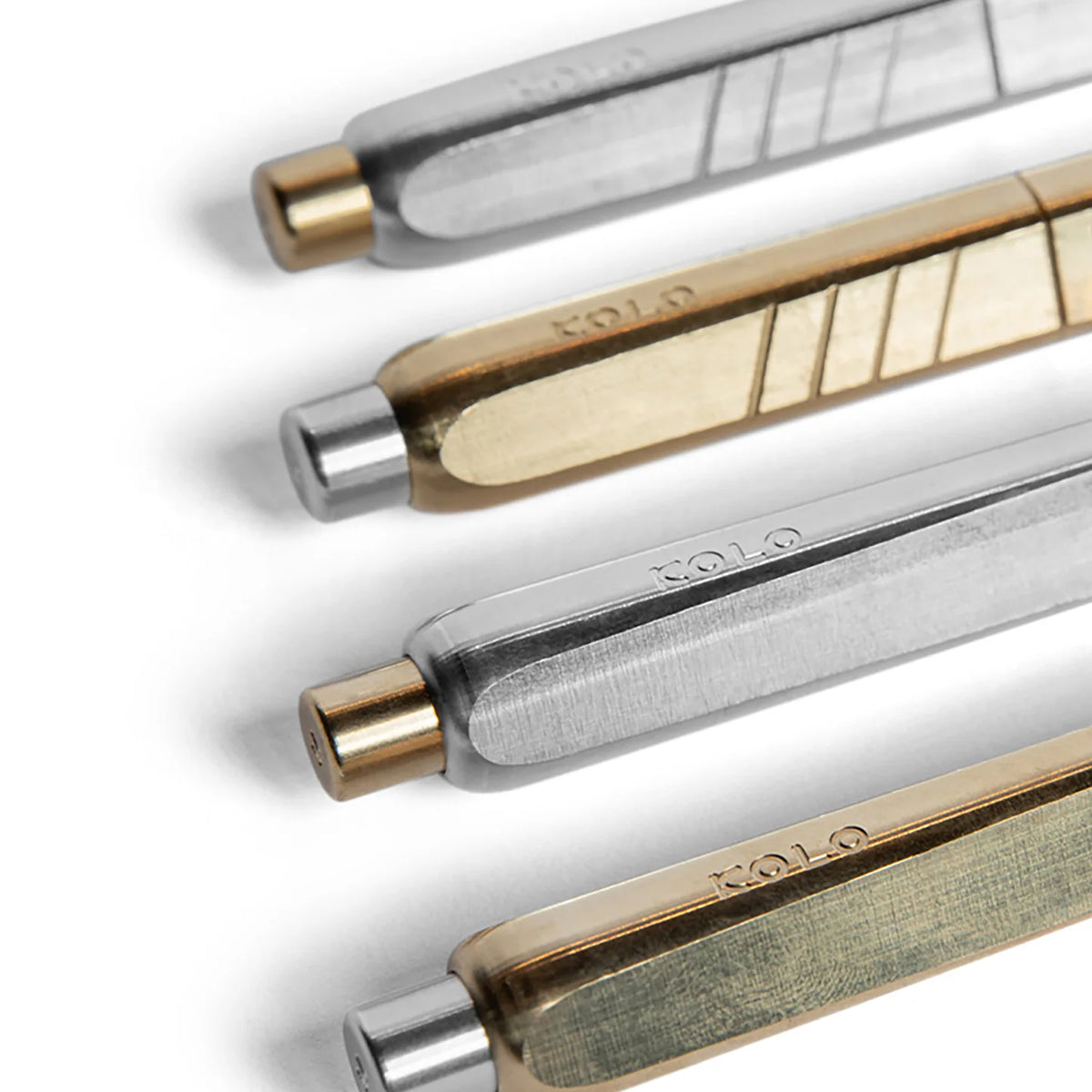 Kolo Tino Fountain Pen - Raw Aluminum