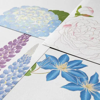Midori Letterpad - Summer Flowers (Four Designs)