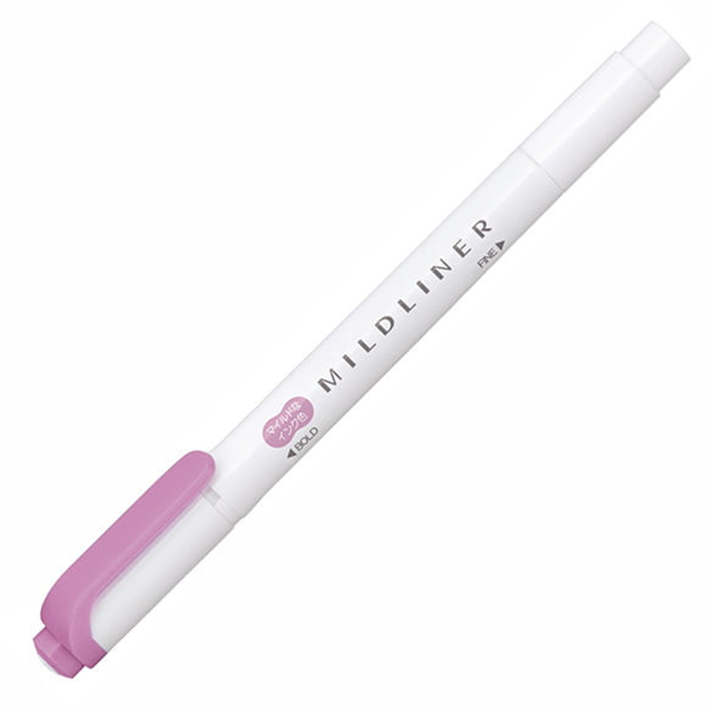 Zebra Mildliner Double Ended Highlighter - Mild Magenta