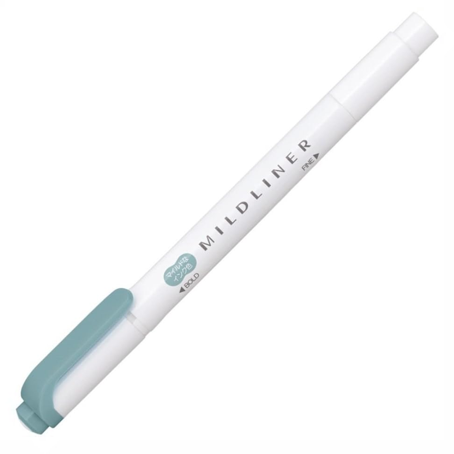 Zebra Mildliner Double Ended Highlighter - Mild Smoke Blue