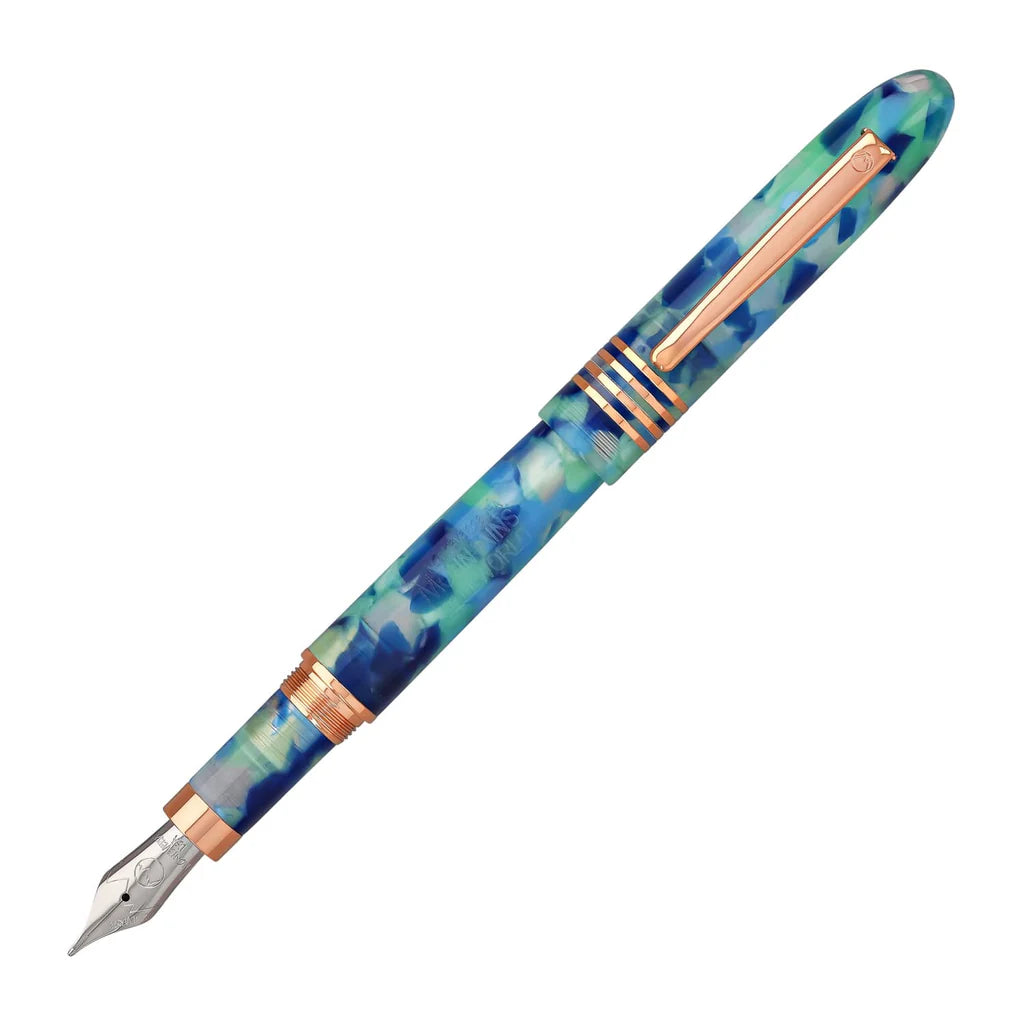 Monteverde Mountains of the World Fountain Pen - Blue (Discontinued)