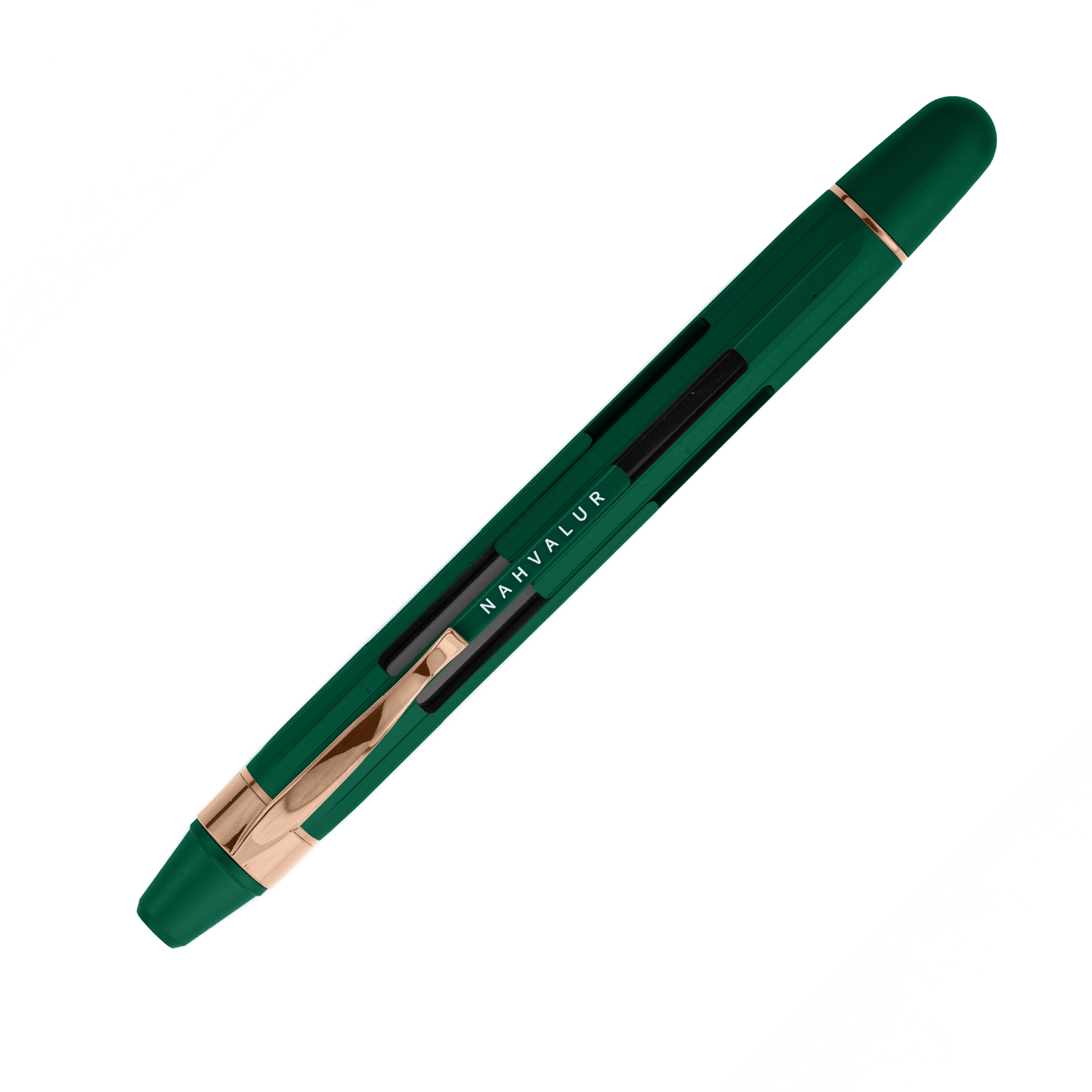 Nahvalur Eclipse Retractable Fountain Pen - Emerald