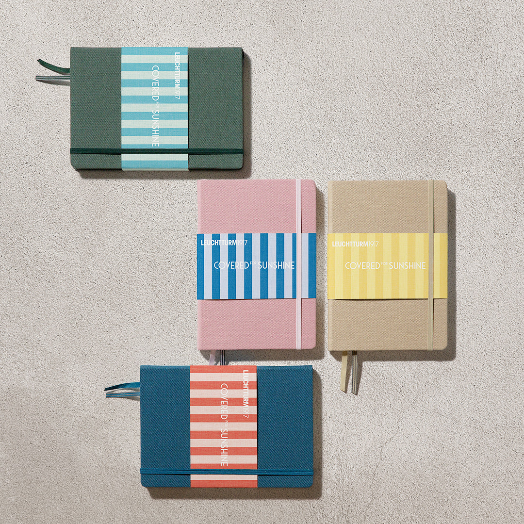 Leuchtturm1917 A5 Medium Hardcover Dotted Notebook - Covered for Sunshine: Dune