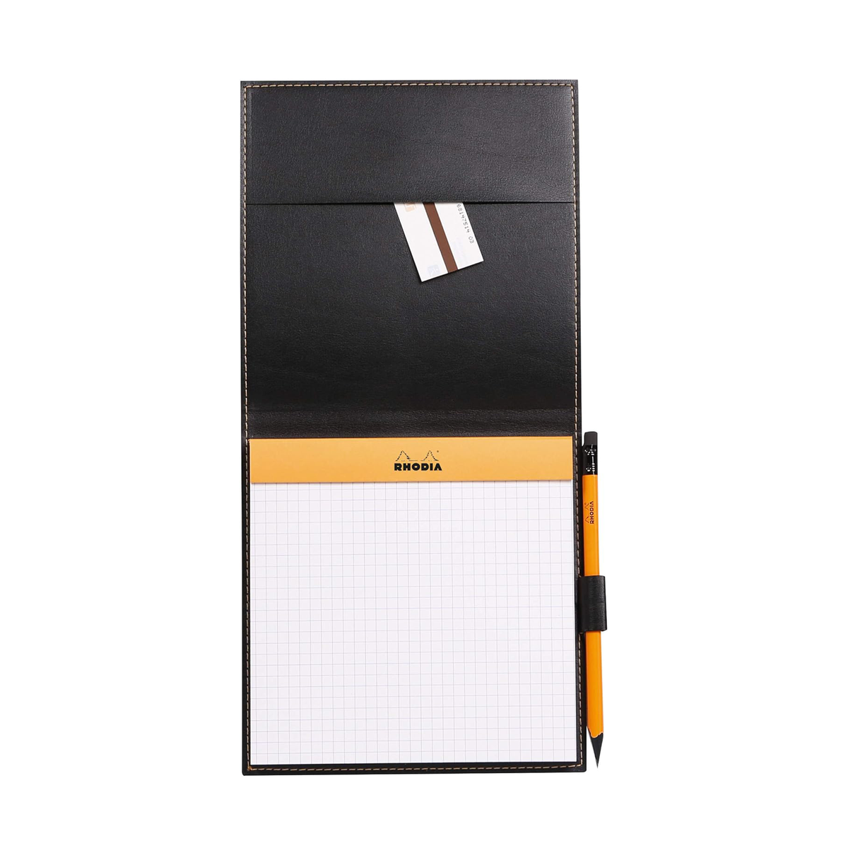 Rhodia Pad Holder with #148 Graph Pad - Orange