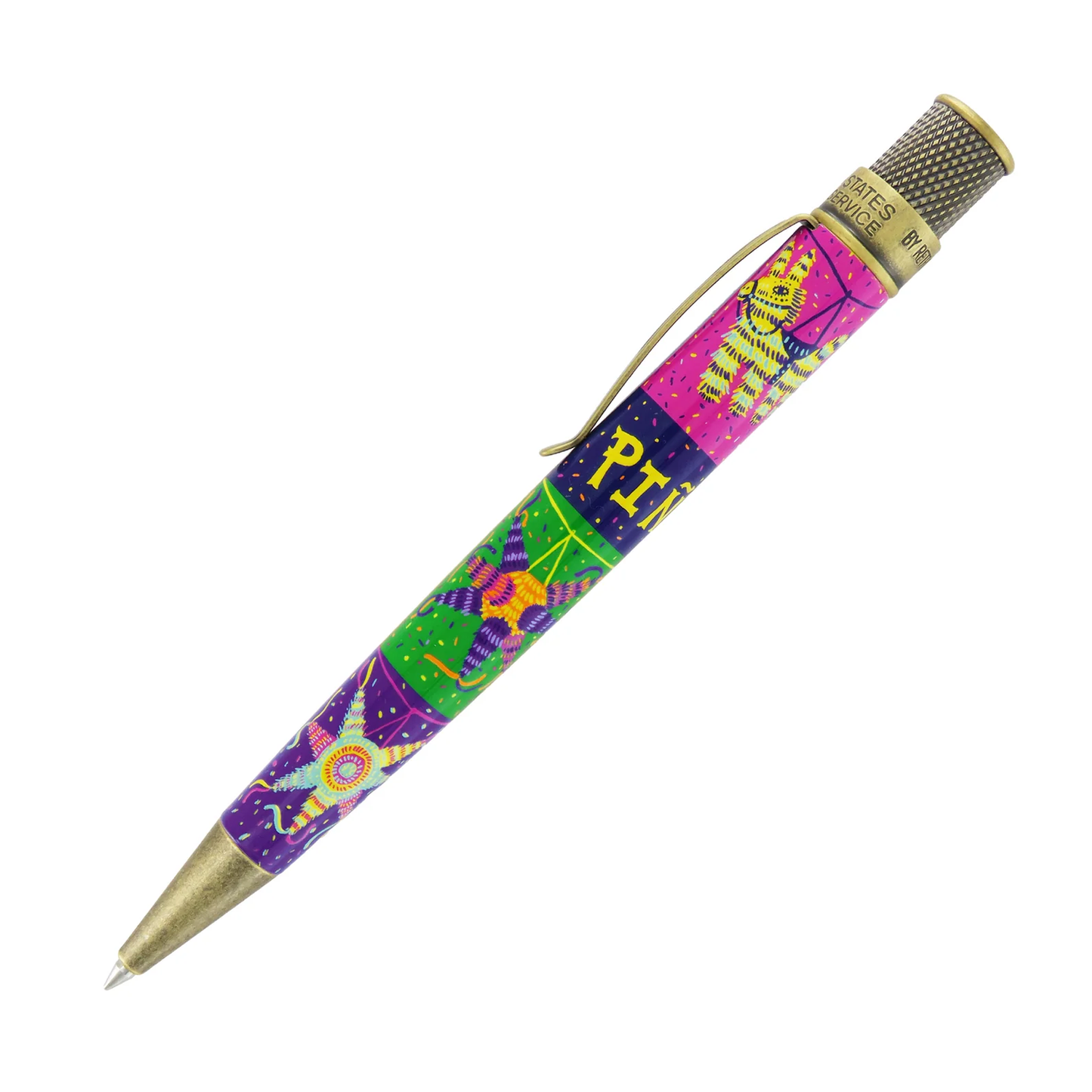 Retro 51 Collection Tornado Rollerball - USPS Pinatas Stamps (A/P)
