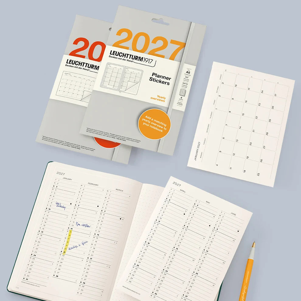 Leuchtturm1917 2027 Planner Sticker Set - Yearly