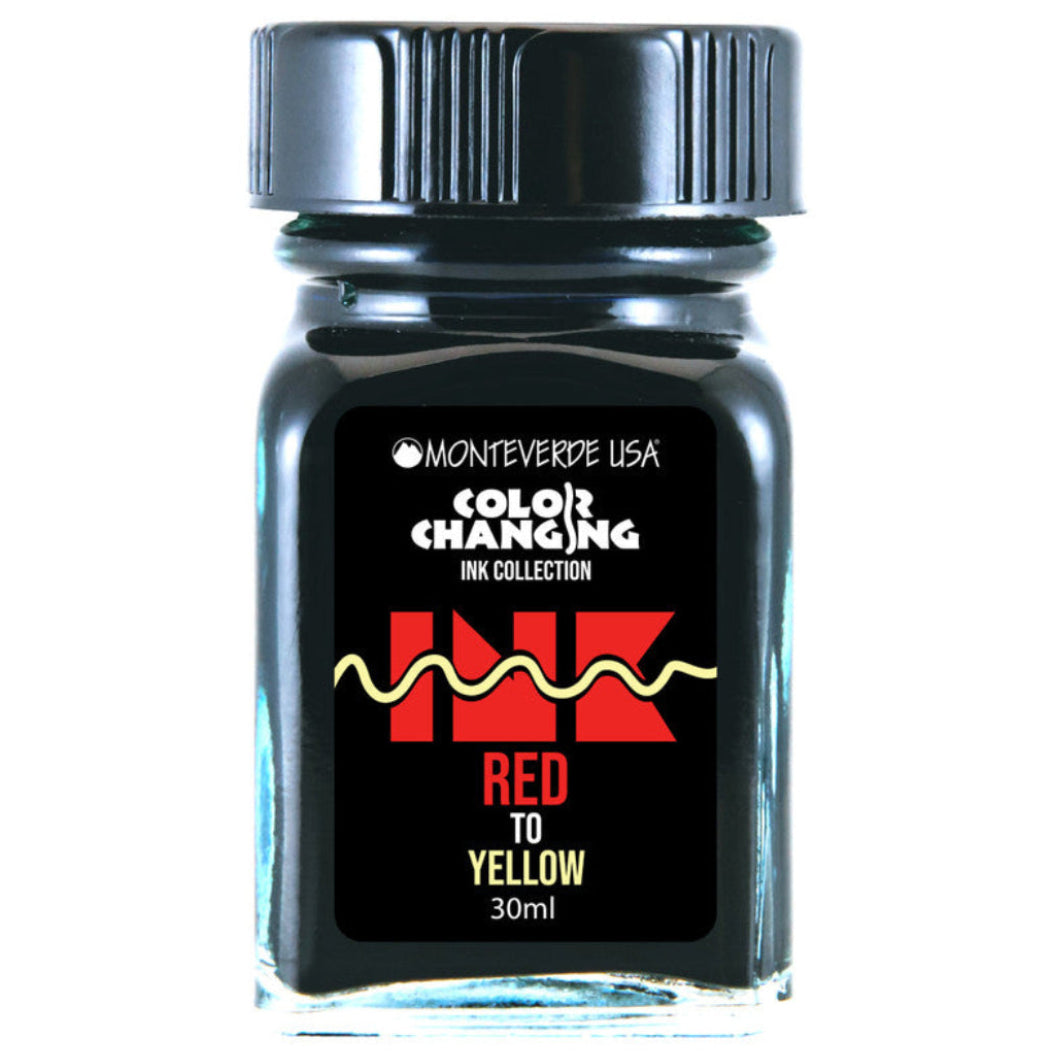 Monteverde Red to Yellow (30ml) Bottled Ink (Color Changing Ink)