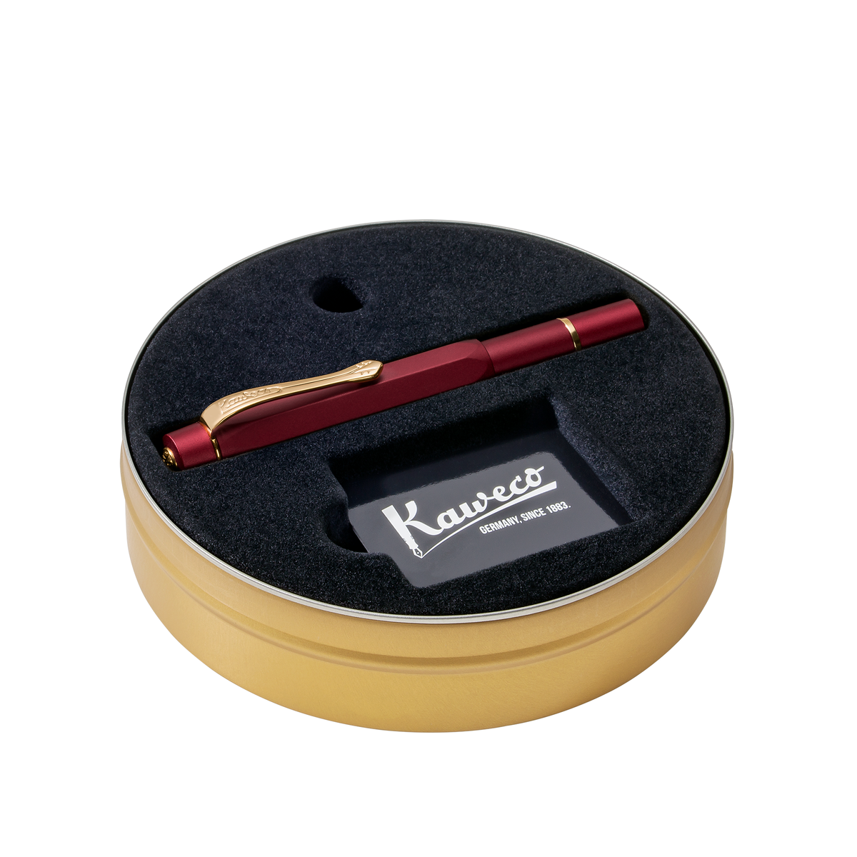 Kaweco AL Sport Piston Fill Fountain Pen - Bordeaux