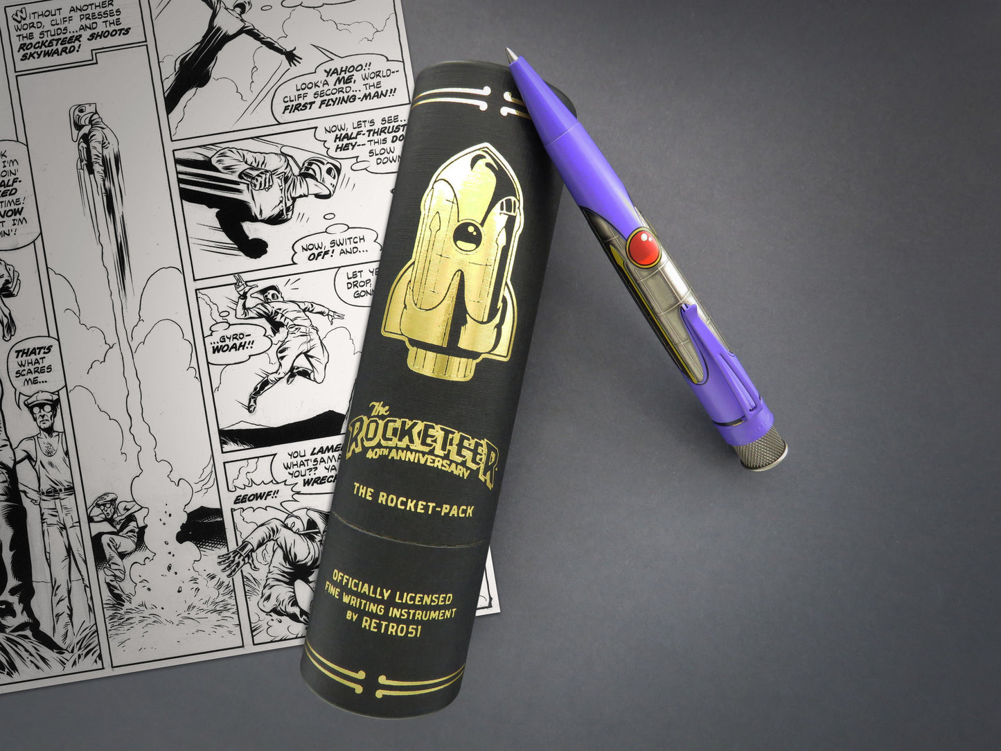 Retro 51 Tornado The Rocketeer Collection Big Shot Rollerball - The Rocket-Pack (Big Shot Limited Edition) (Discontinued)