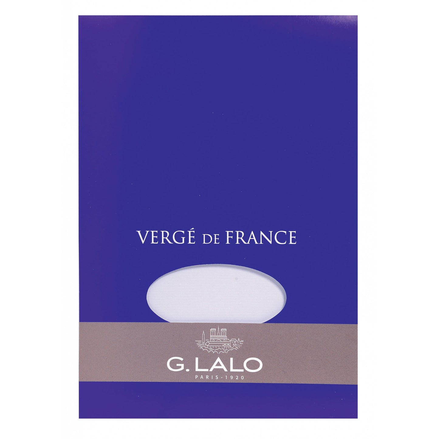 G. Lalo Stationery Verge de France A5 Stationery Writing Pad - White