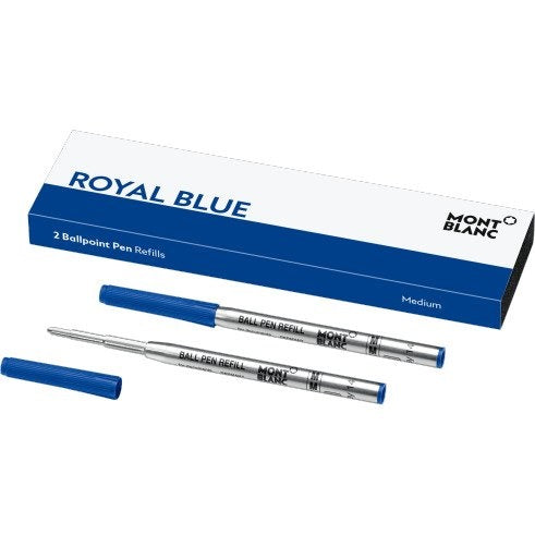 Montblanc Ballpoint Refill - Royal Blue (2 ea)d