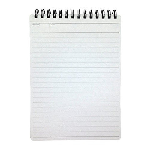 Maruman Mnemosyne N196 B6 Top-Spiral Notebook - Lined (7mm)