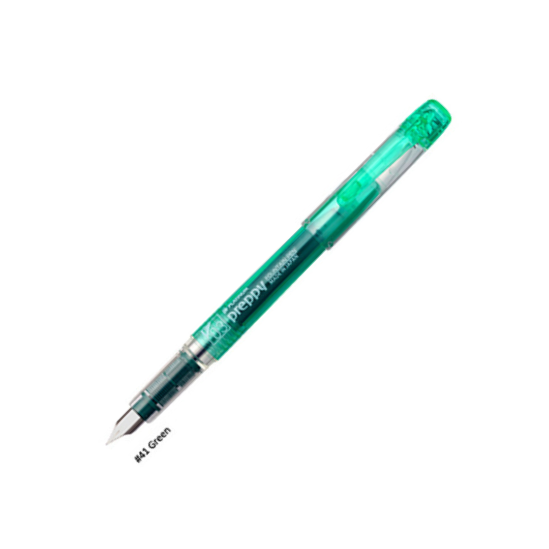 Platinum Preppy Fountain Pen - #41 Green