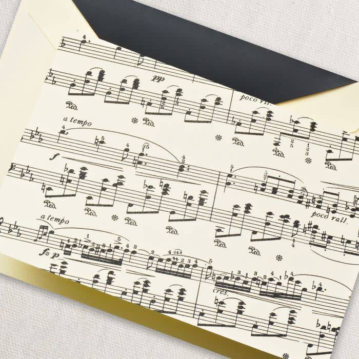 Crane Sheet Music Note (10 ea)