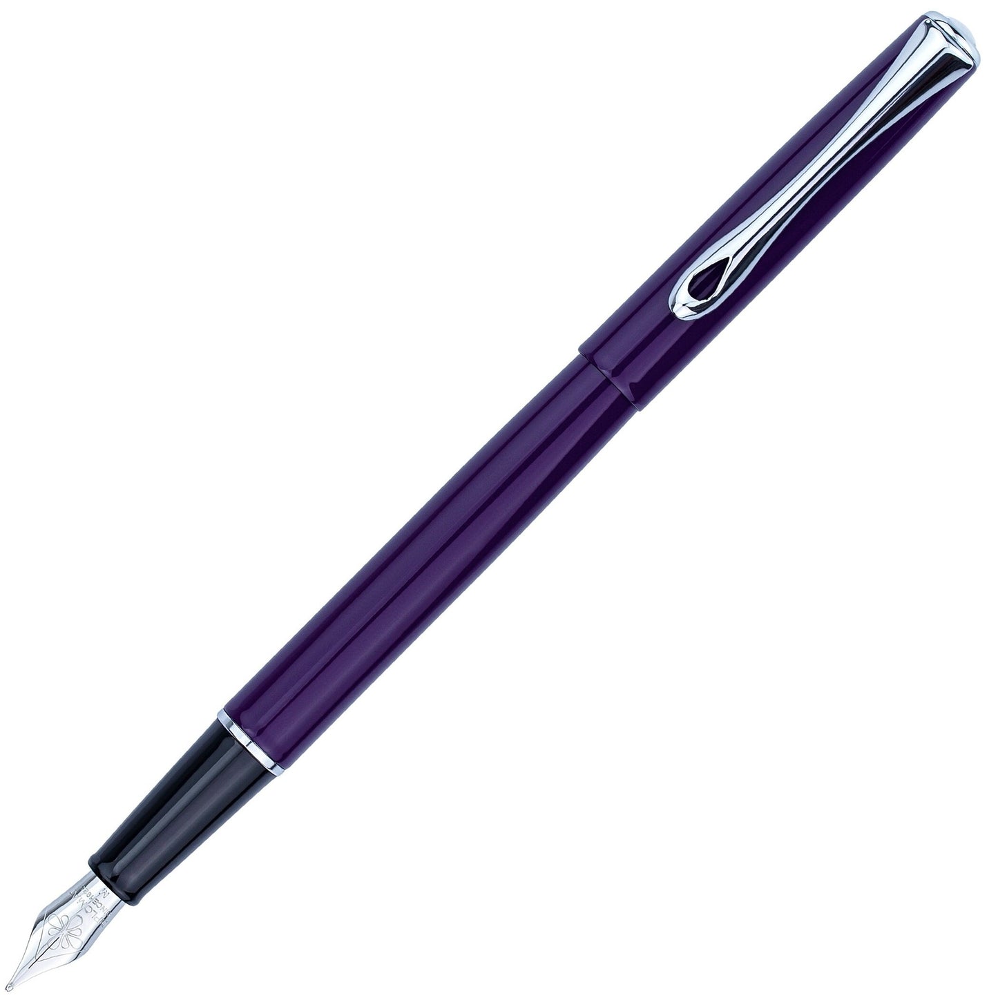 Diplomat Traveller Fountain Pen - Deep Purple (Discontinued)