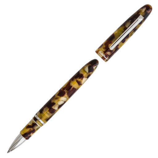 Esterbrook Estie Rollerball - Tortoise with Palladium Trim