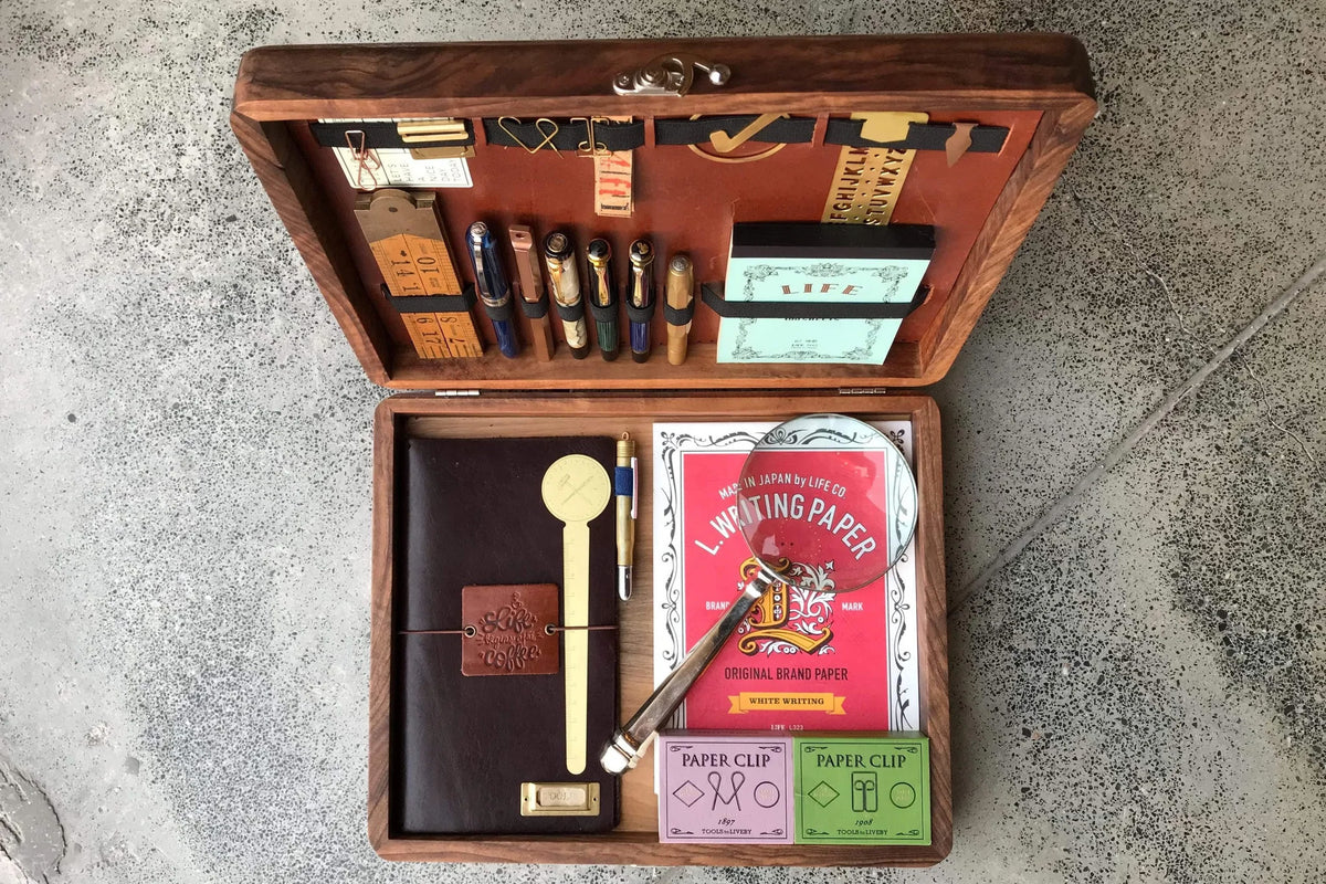 Galen Leather The Writing Box