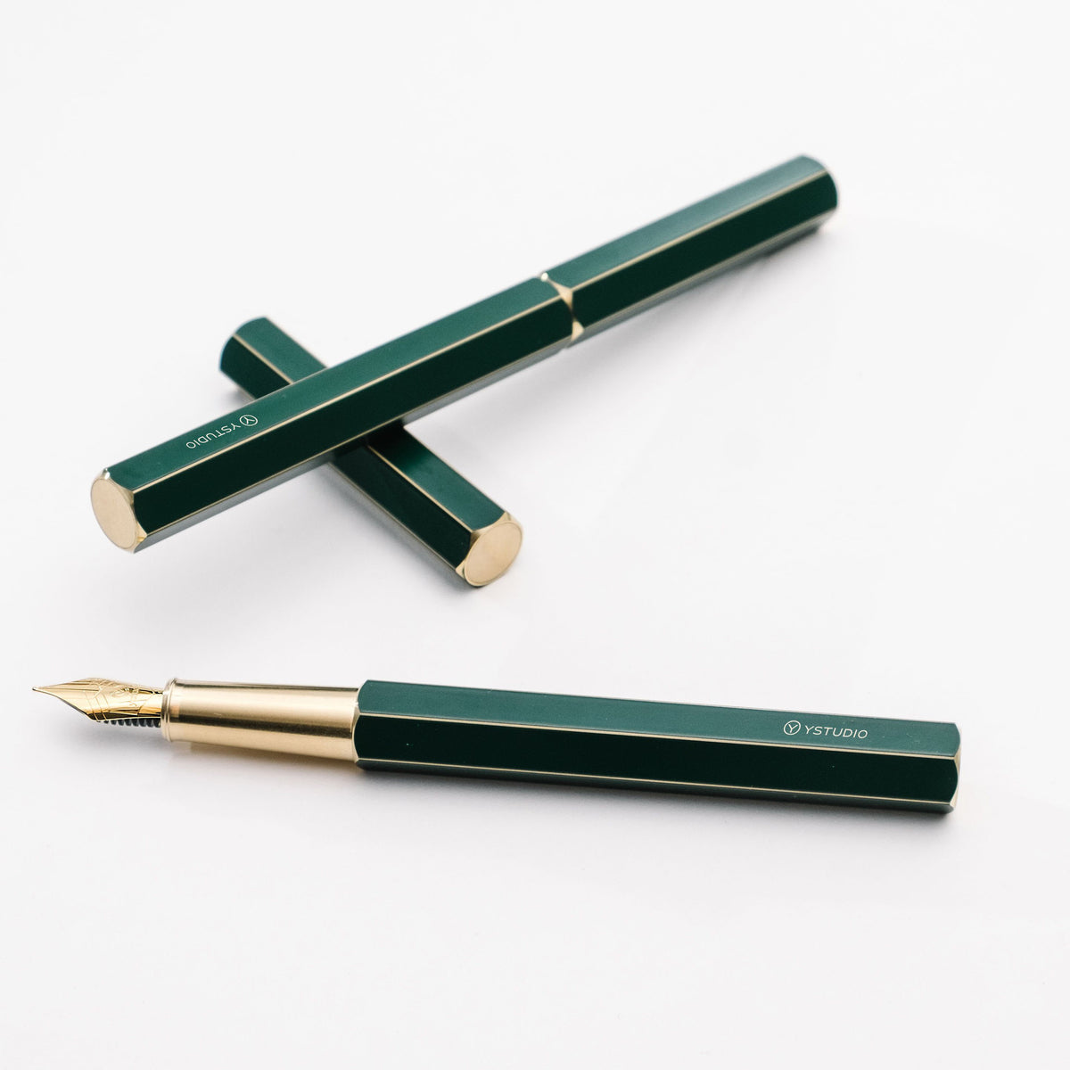 ystudio Classic Fountain Pen - Green