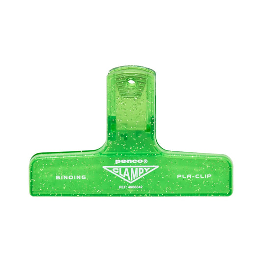 Hightide PENCO Clampy Plastic Clip - Glitter Clear Light Green