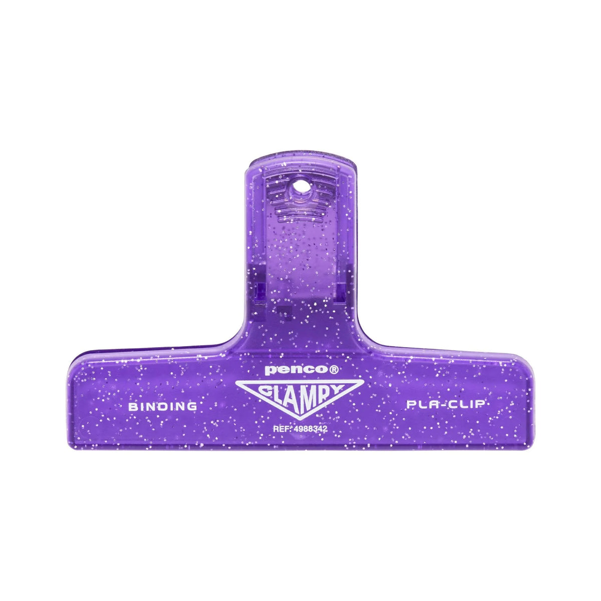 Hightide PENCO Clampy Plastic Clip - Glitter Purple