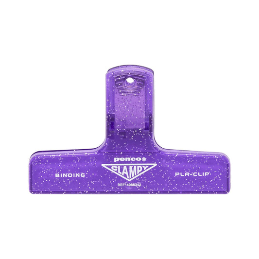 Hightide PENCO Clampy Plastic Clip - Glitter Purple