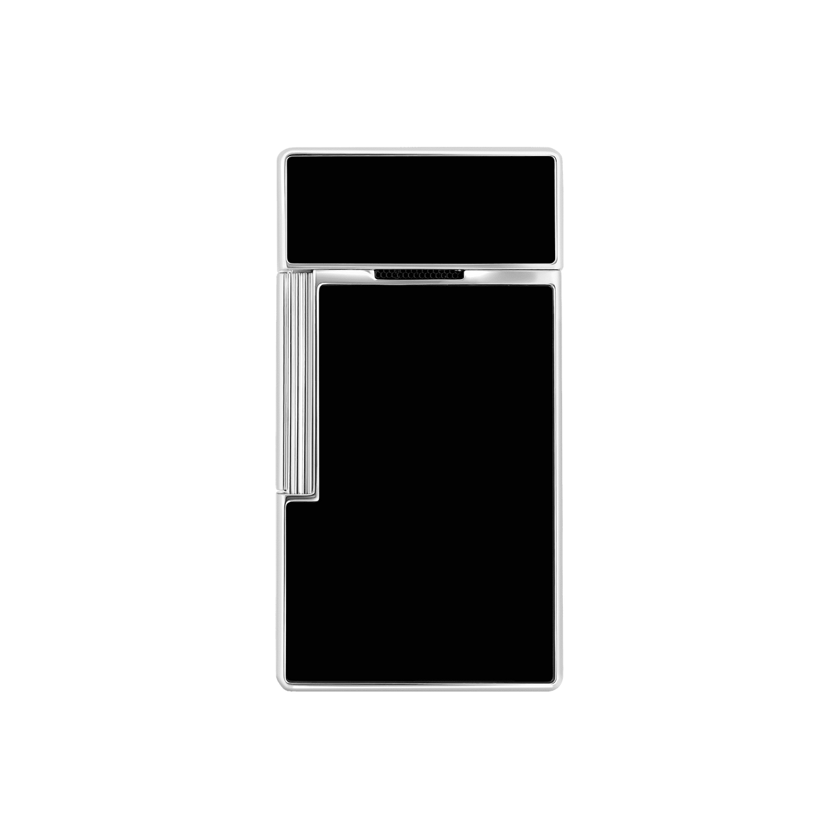 S.T. Dupont Biggy Lighter - Lacquered Black & Chrome