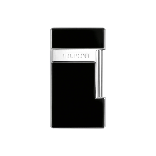 S.T. Dupont Slimmy Lacquered Lighter - Black with Palladium