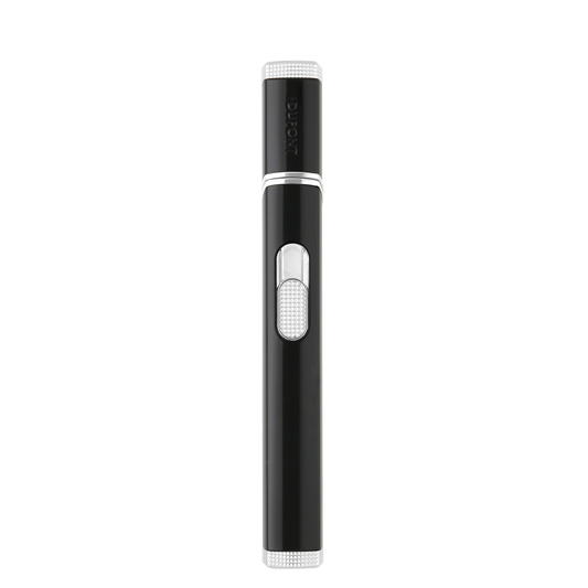 S.T. Dupont Torch Lighter - Lacquered Black with Chrome