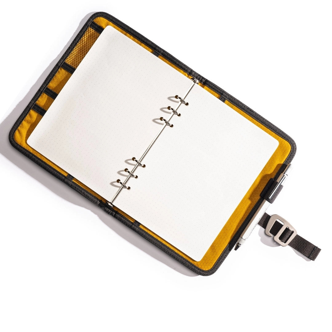 LOCHBY A5 6-Ring Field Binder - Bumblebee