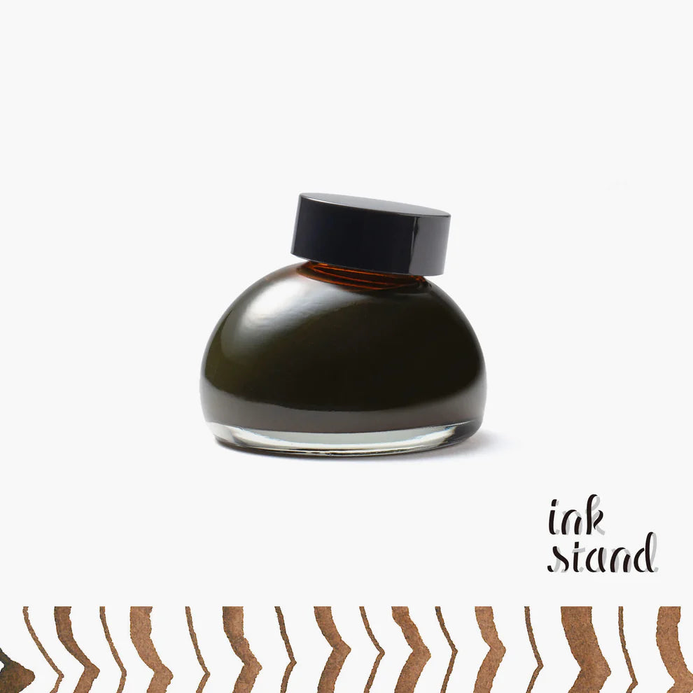 Kakimori Inkstand Colour 05 Soil Brown (35ml) Bottled Ink