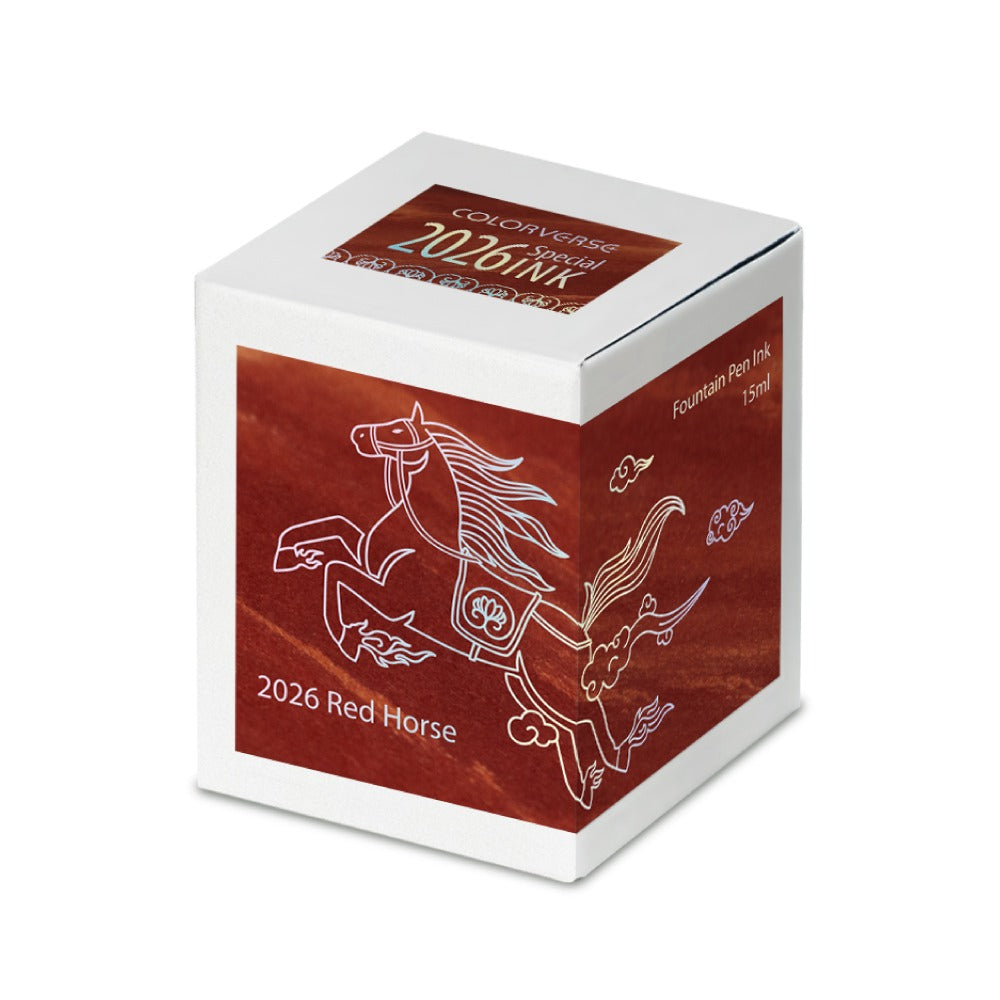 Colorverse Red Horse (15ml) Bottled Ink - Standard (2026 Special Ink)