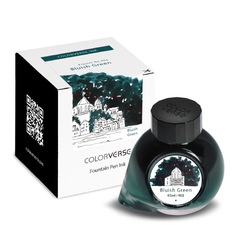 Colorverse Bluish Green (65ml) Bottled Ink