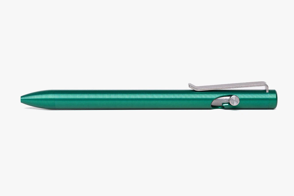 Tactile Turn Standard Aluminum Bolt Action Pen - Green