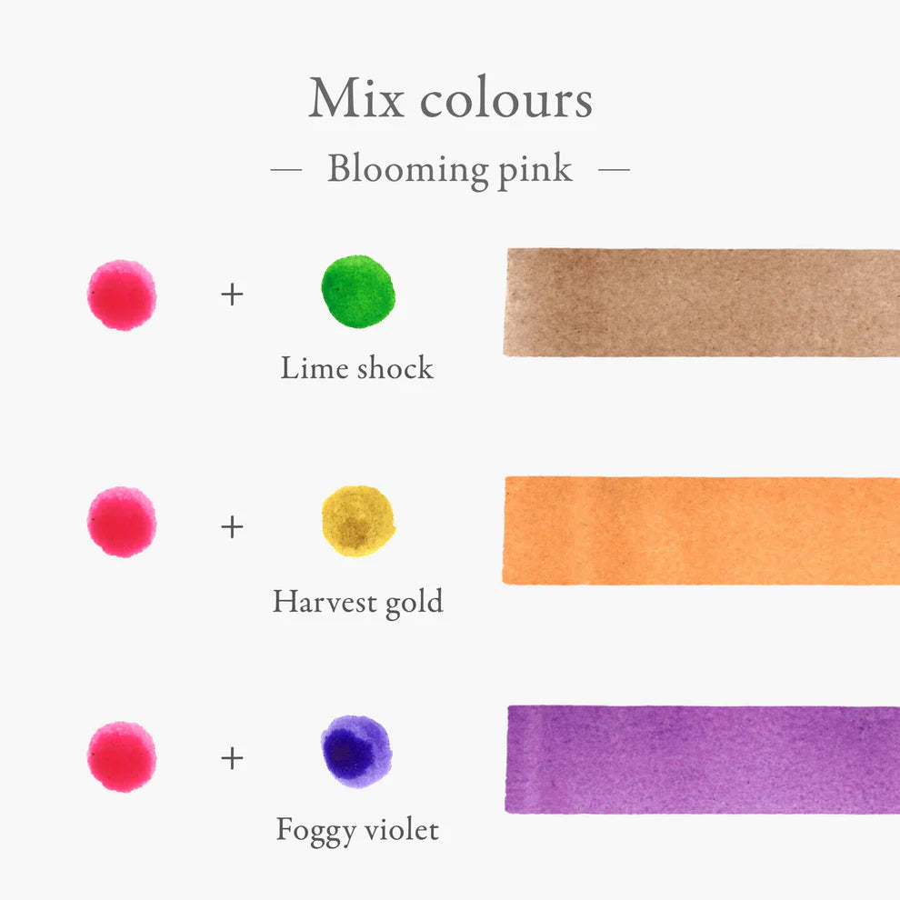 Kakimori Inkstand Colour 10 Blooming Pink (35ml) Bottled Ink