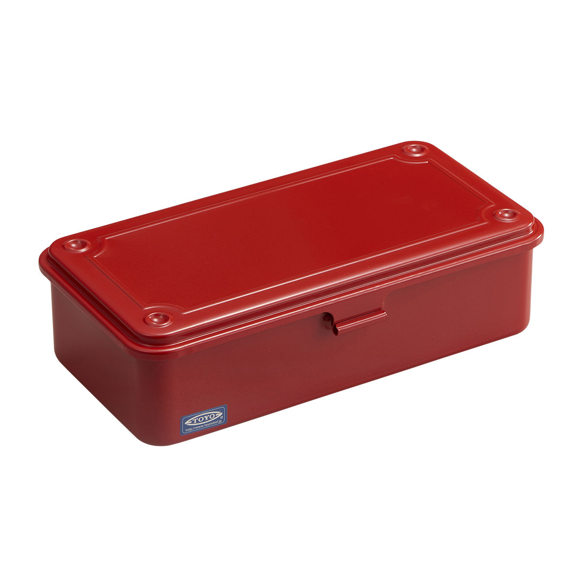 TOYO Steel Trunk-Shape Stackable Toolbox T-190 - Red