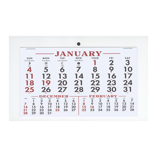 Payne 2027 Easel-Back Calendar - #103 (7.375 x 4.75)