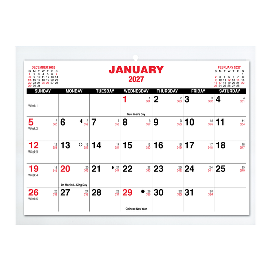 Payne 2027 Easel-Back Calendar - #106 (9 x 6.5)