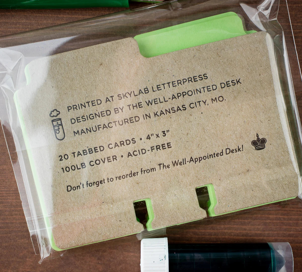 Well Appointed Desk Col-O-Dex Tabs