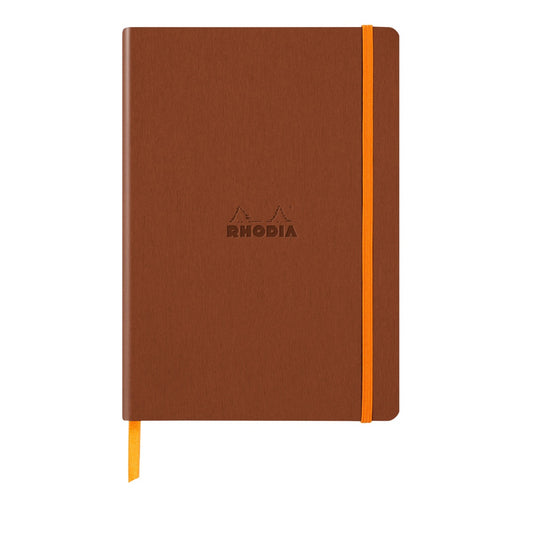 Rhodia Rhodiarama A5 Soft Webnotebook - Copper (Dot Grid)