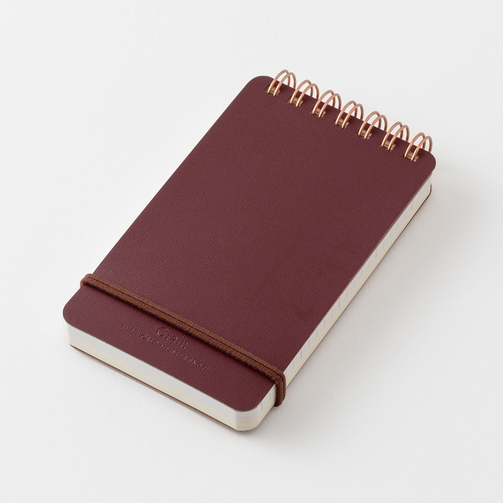 Midori Grain Memo Pad - Red