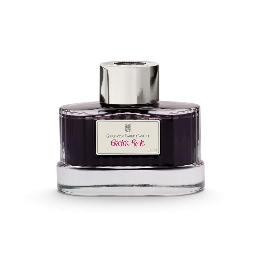 Graf von Faber-Castell Electric Pink Bottled Ink (75ml)