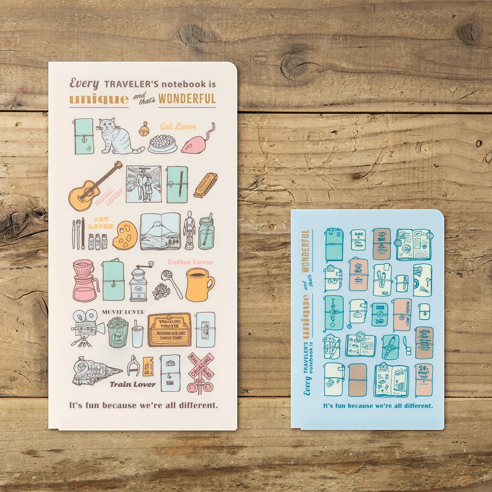 TRAVELER'S 2027 Clear Folder - Regular Diary Size