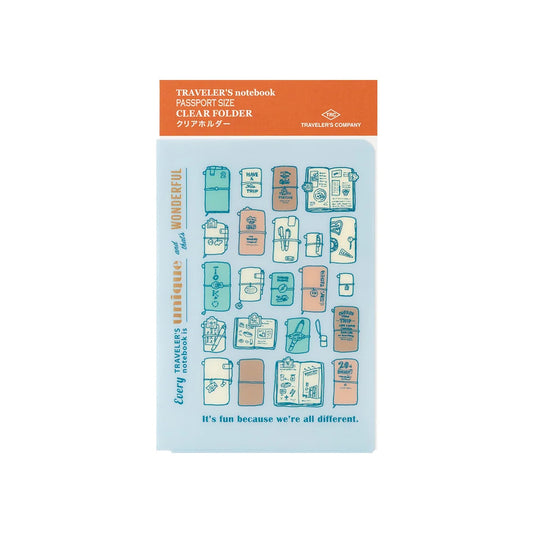 TRAVELER'S 2027 Clear Folder - Passport Diary Size