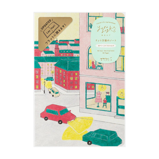 Midori B6 Yuru Log Notebook - Daily Life