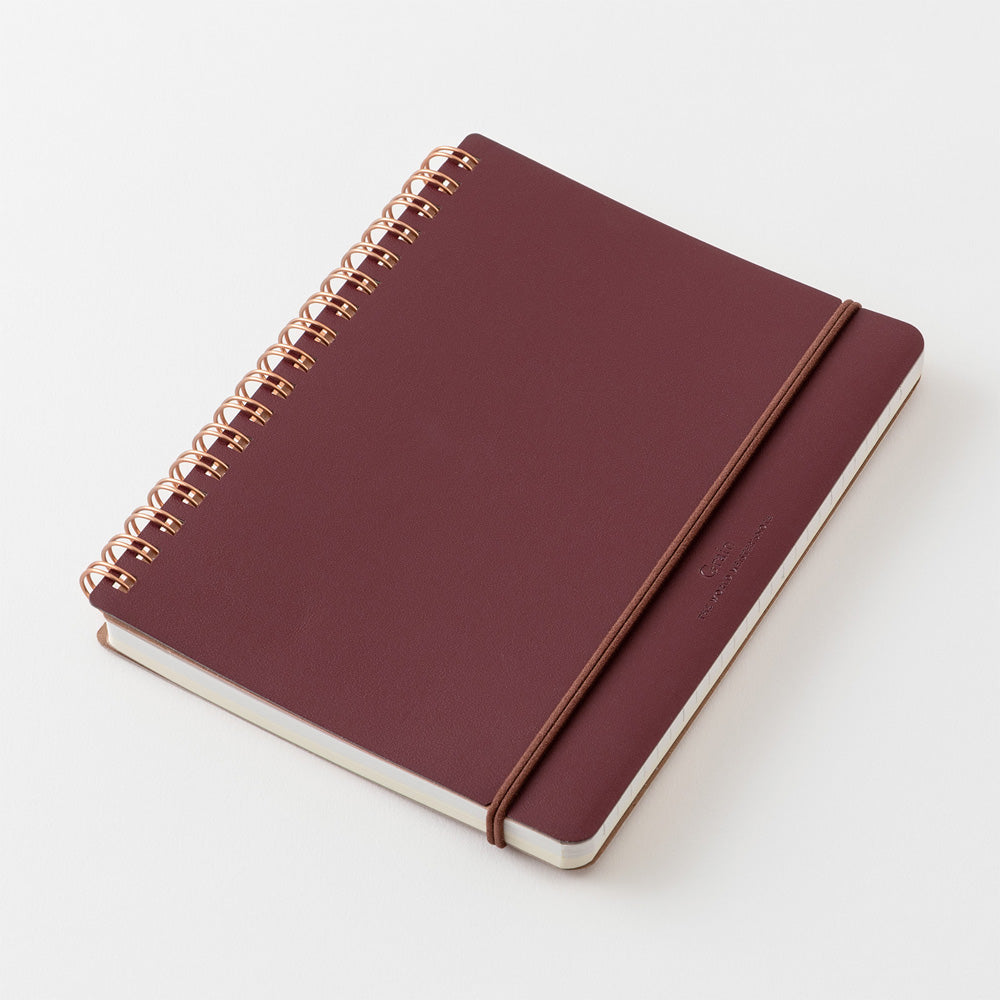 Midori Grain B6 Notebook - Red