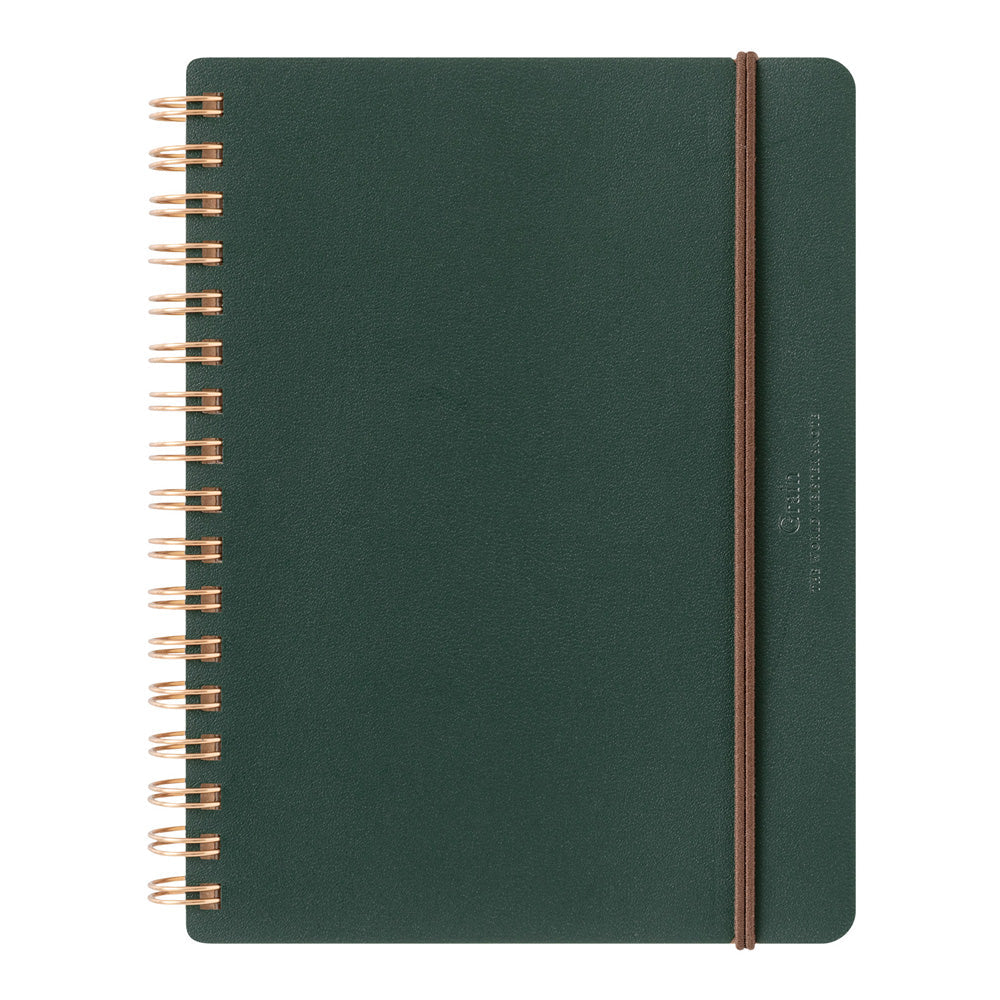 Midori Grain B6 Notebook - Green