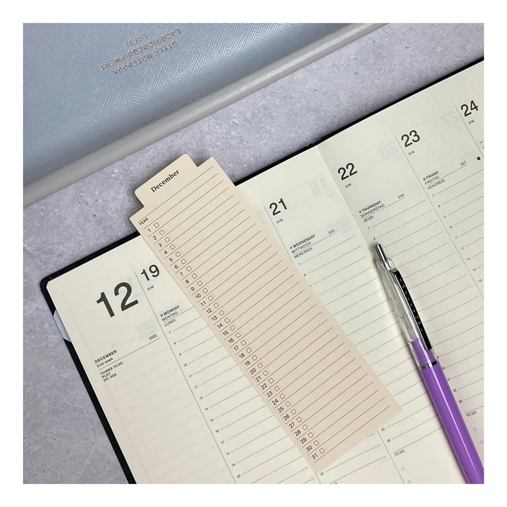 Laconic Style Bookmarker - Planning Memo
